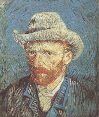 Vincent Van Gogh Self-Portrait wtih straw hat (nn04) oil painting picture